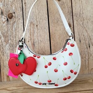 Betsey Johnson Cherry Bomb Shoulder Handbag NWT